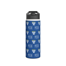 Load image into Gallery viewer, Personalized Chanukah Stainless Steel Drink Bottle