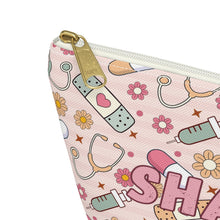 Load image into Gallery viewer, Personalized Nurse Design Accessory Pouch
