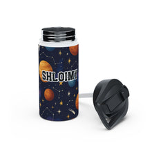 Load image into Gallery viewer, Personalized Space Theme Kids Stainless Steel Drink Bottle