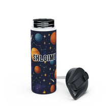 Load image into Gallery viewer, Personalized Space Theme Kids Stainless Steel Drink Bottle