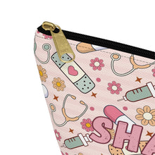 Load image into Gallery viewer, Personalized Nurse Design Accessory Pouch