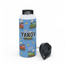 Load image into Gallery viewer, Personalized Trains Kids Stainless Steel Drink Bottle