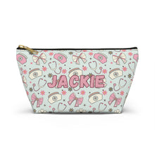 Load image into Gallery viewer, Personalized Nurse Design Accessory Pouch