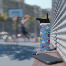 Load image into Gallery viewer, Personalized Helicopter Kids Stainless Steel Drink Bottle