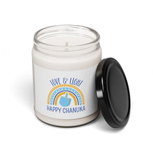 Load image into Gallery viewer, “Love & Light” Chanuka Scented Soy Candle