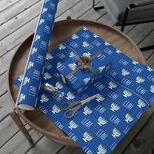 Load image into Gallery viewer, Personalized Name Chanukah Wrapping Paper
