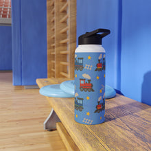 Load image into Gallery viewer, Personalized Trains Kids Stainless Steel Drink Bottle