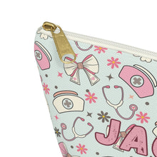 Load image into Gallery viewer, Personalized Nurse Design Accessory Pouch