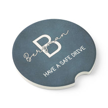 Load image into Gallery viewer, Soapstone Car Cup Holder Coaster