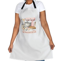 Load image into Gallery viewer, “Baked with Love” Kitchen Apron