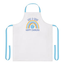 Load image into Gallery viewer, Love & Light Chanuka Kitchen Apron