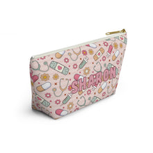 Load image into Gallery viewer, Personalized Nurse Design Accessory Pouch