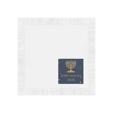 Load image into Gallery viewer, Chanuka White Coined Napkins
