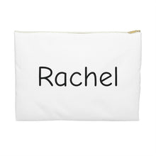 Load image into Gallery viewer, Personalized “Little Reminders” Zipper Pouch, Custom Name Self Care Bag, Positive Affirmation Cosmetic Bag, Therapist Gift