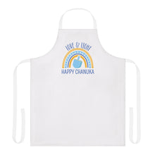 Load image into Gallery viewer, Love & Light Chanuka Kitchen Apron