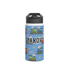 Load image into Gallery viewer, Personalized Trains Kids Stainless Steel Drink Bottle