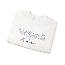 Load image into Gallery viewer, Personalized Nurse Crewneck Sweatshirt