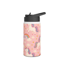 Load image into Gallery viewer, Personalized Unicorn Kids Stainless Steel Water Tumbler
