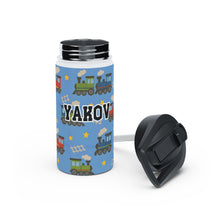 Load image into Gallery viewer, Personalized Trains Kids Stainless Steel Drink Bottle