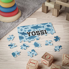 Load image into Gallery viewer, Personalized Shark Design Kids Puzzle
