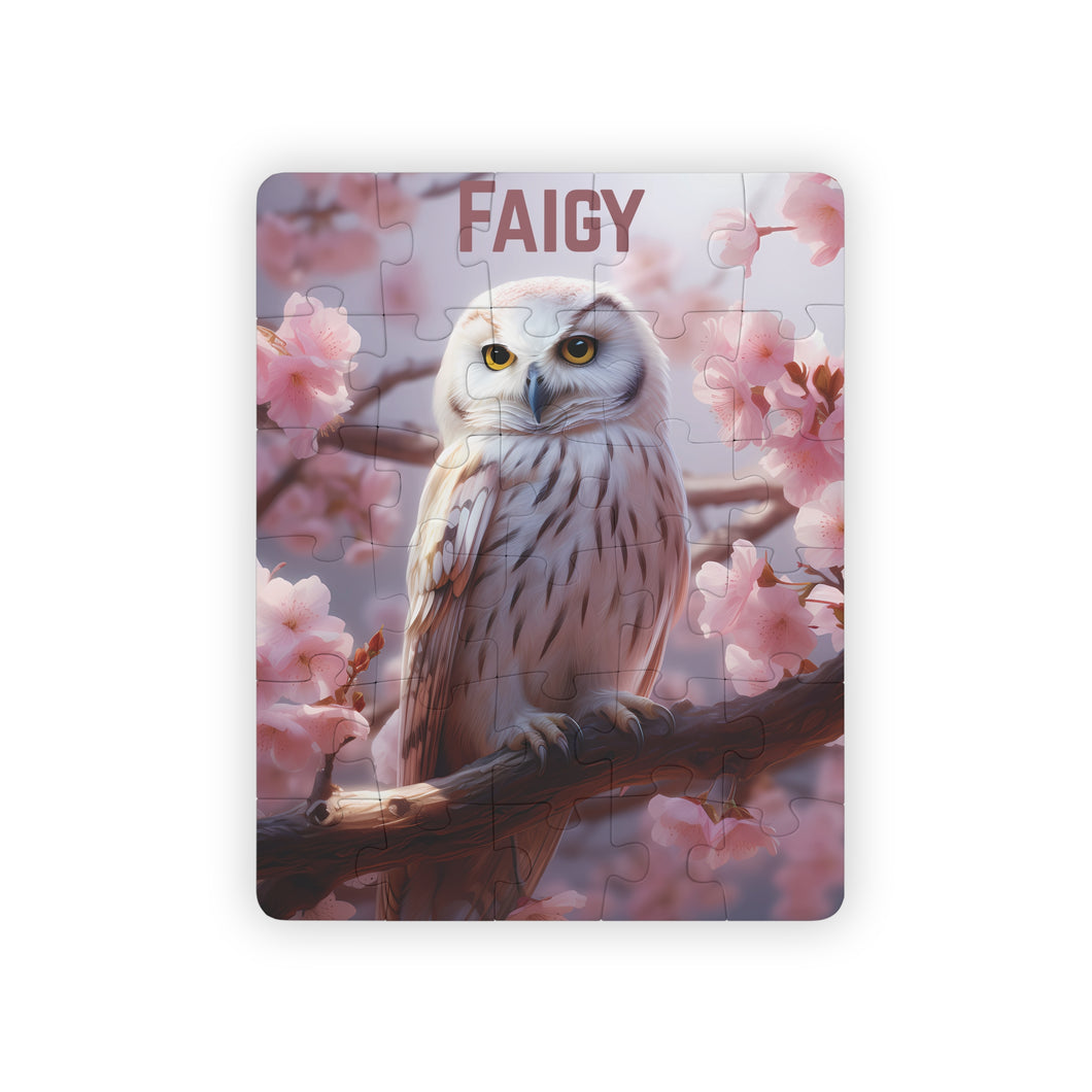 Personalized Bird Kids Puzzle