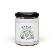 Load image into Gallery viewer, “Love &amp; Light” Chanuka  Scented Soy Candle

