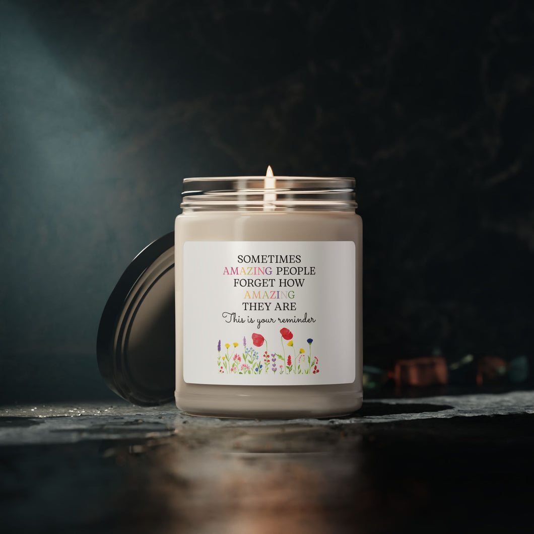 “Amazing People” Scented Soy Candle