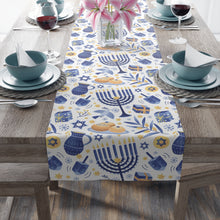 Load image into Gallery viewer, Chanuka Table Runner (Cotton, Poly)
