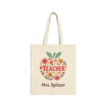 Load image into Gallery viewer, Personalized Teacher Tote Bag
