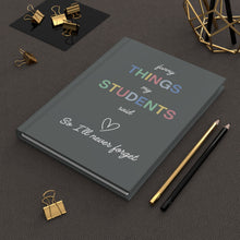 Load image into Gallery viewer, Teacher Hardcover Journal
