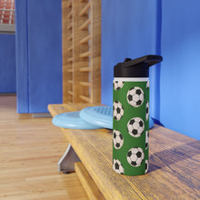 Load image into Gallery viewer, Personalized Soccer Balls Kids Stainless Steel Drink Bottle
