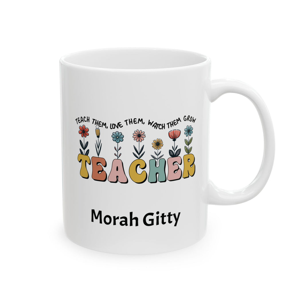 Personalized Teacher Ceramic Mug