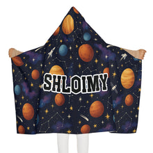 Load image into Gallery viewer, Personalized Space Hooded Towel

