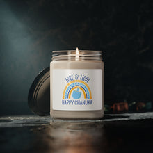 Load image into Gallery viewer, “Love &amp; Light” Chanuka  Scented Soy Candle
