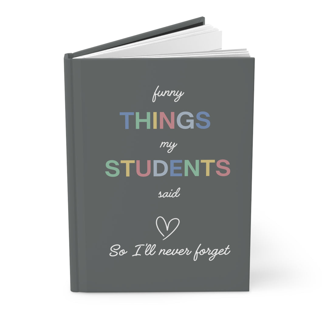 Teacher Hardcover Journal
