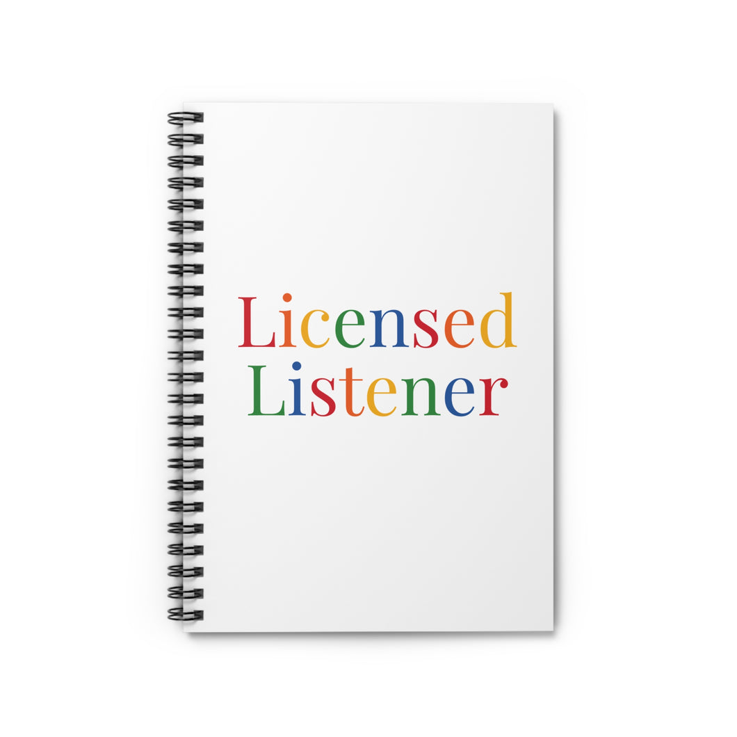 Therapist Spiral Notebook - Ruled Line