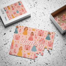Load image into Gallery viewer, Personalized Princess Kids Puzzle
