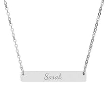 Load image into Gallery viewer, Name Necklace Horizontal (Engraving)
