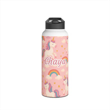 Load image into Gallery viewer, Personalized Unicorn Kids Stainless Steel Water Tumbler
