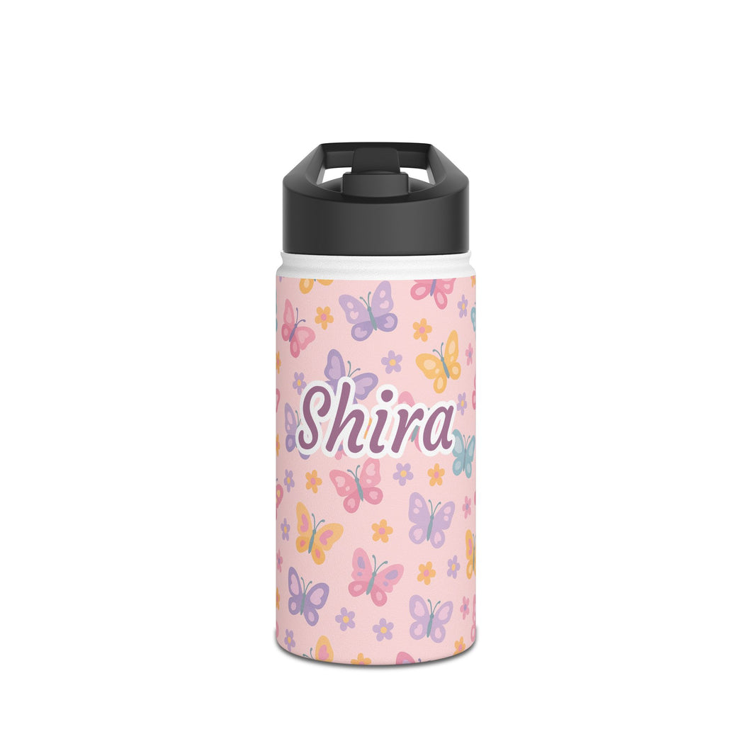 Personalized Butterflies Kids Tumbler