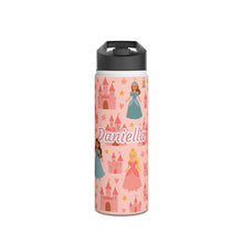 Load image into Gallery viewer, Personalized Princess and Castles Kids Tumbler
