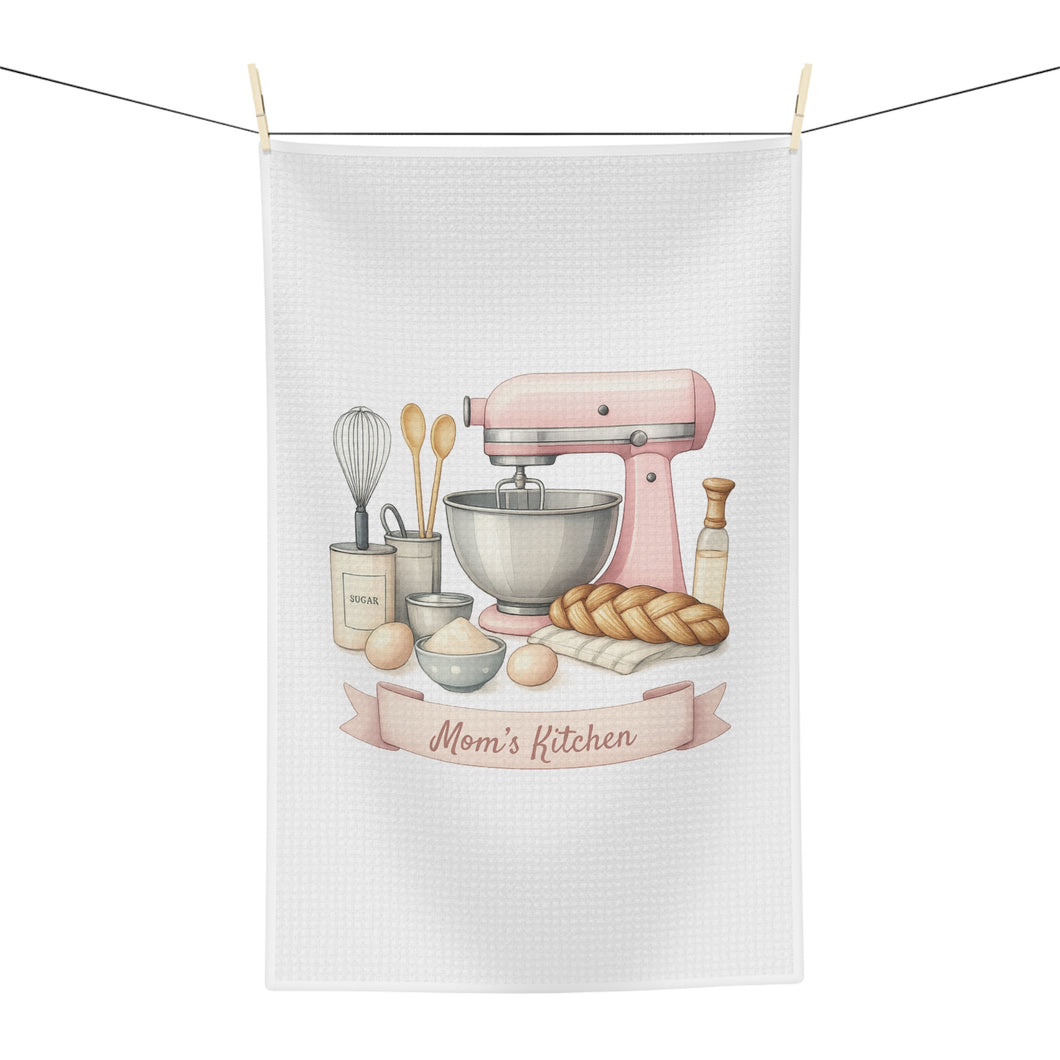“Mom’s Kitchen” Microfiber Tea Towel
