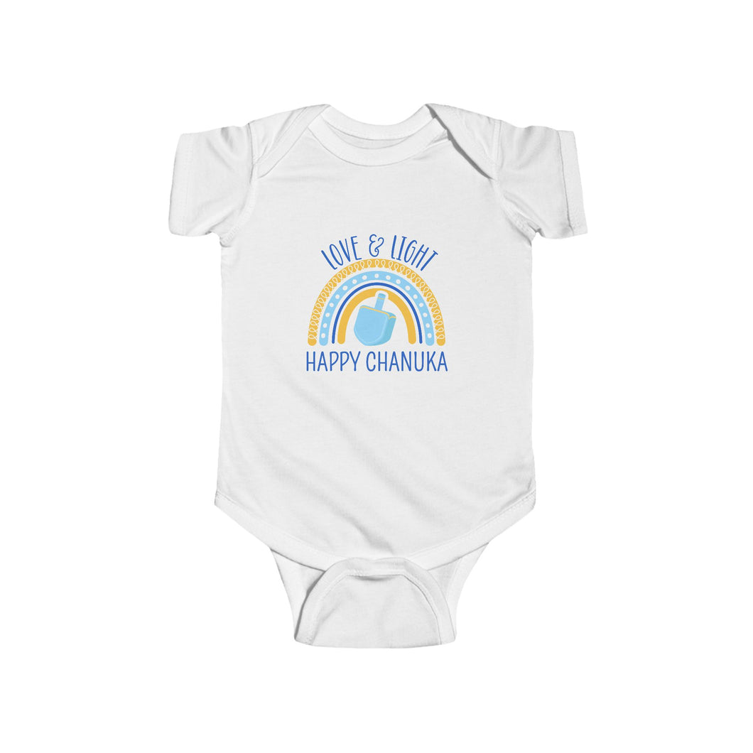 Love & Light Chanuka Baby Bodysuit