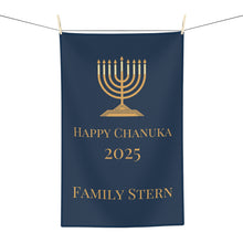 Load image into Gallery viewer, Personalized Chanuka Microfiber Tea Towel
