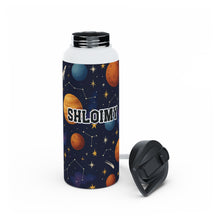 Load image into Gallery viewer, Personalized Space Theme Kids Stainless Steel Drink Bottle
