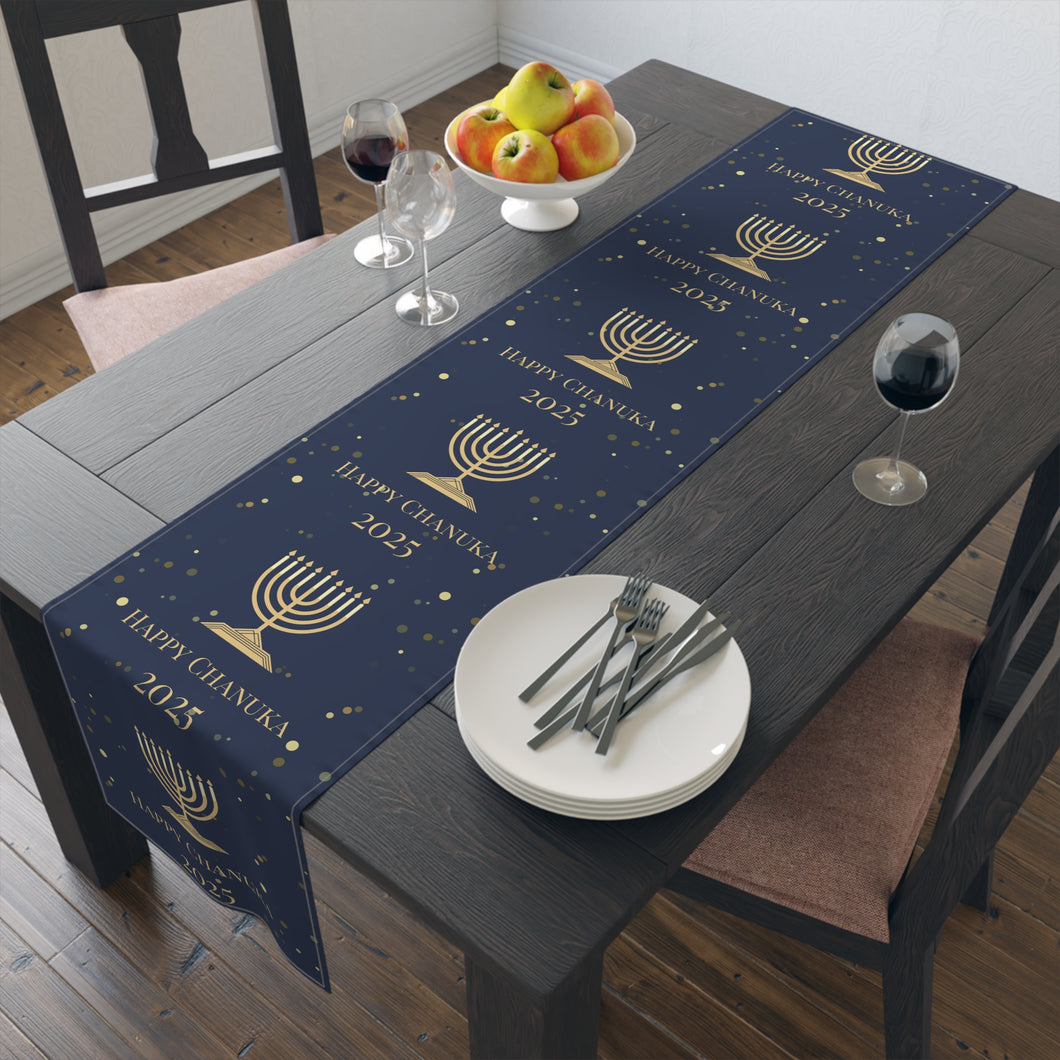 Chanuka Table Runner (Cotton, Poly)