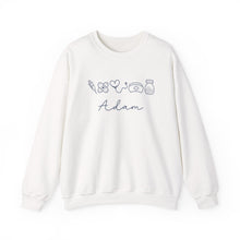 Load image into Gallery viewer, Personalized Nurse Crewneck Sweatshirt

