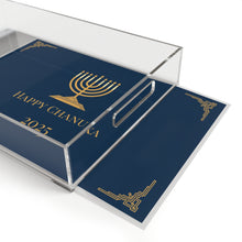 Load image into Gallery viewer, Acrylic Menorah Tray in English
