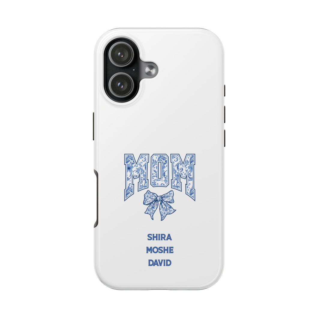 Phone case for Mom with Names of Kids
