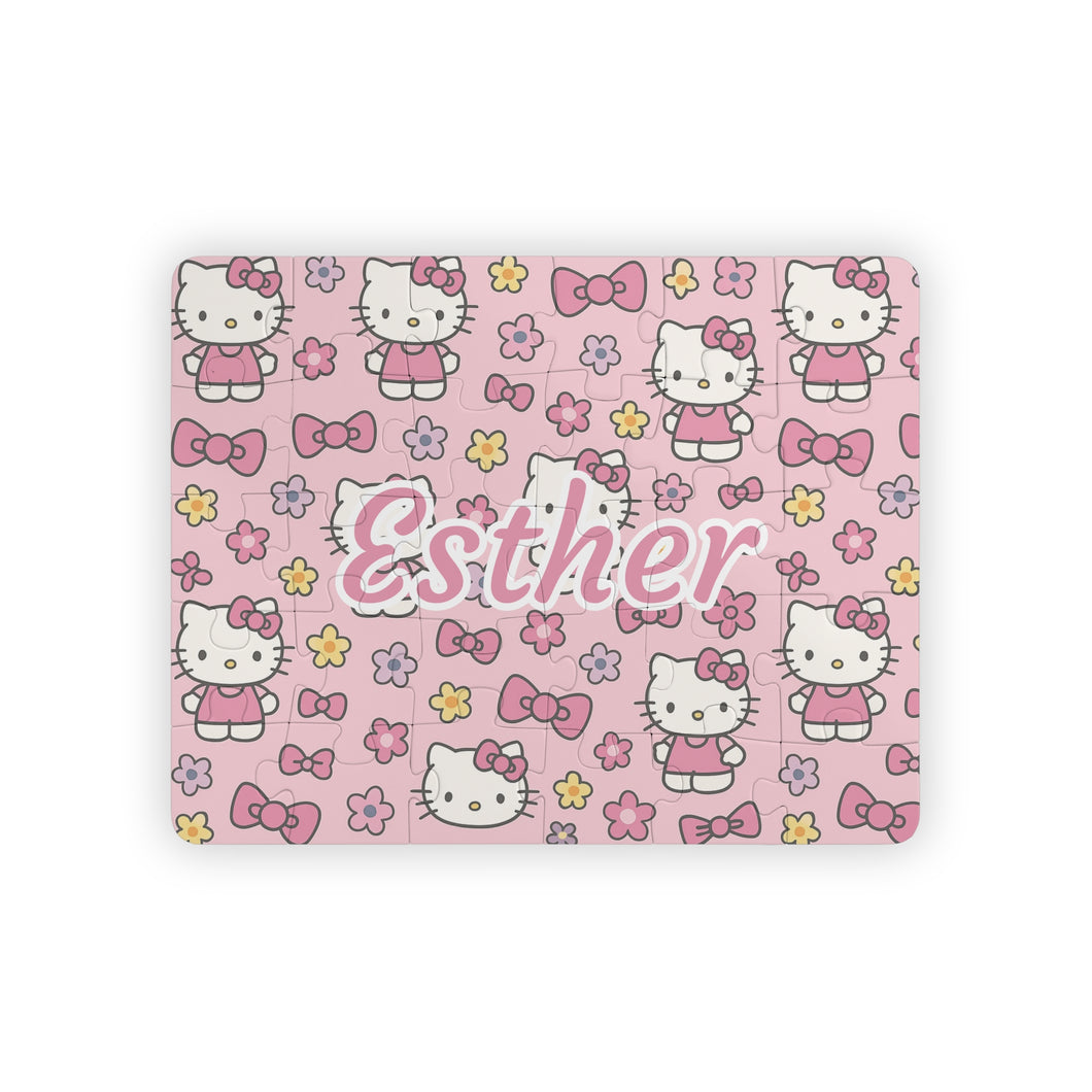 Personalized Hello Kitty Kids Puzzle
